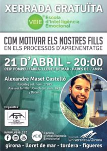 Com motivar els nostres fills en els processos d’aprenentatge – taller per pares